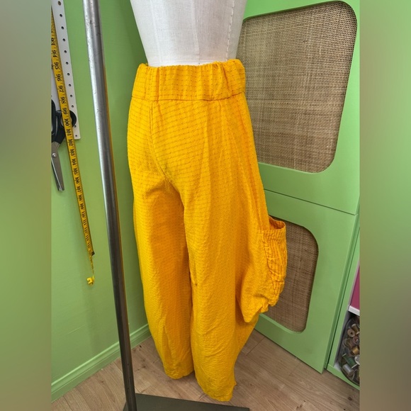 100% Cotton Lantern Pants with Pockets - Picture 3 of 4